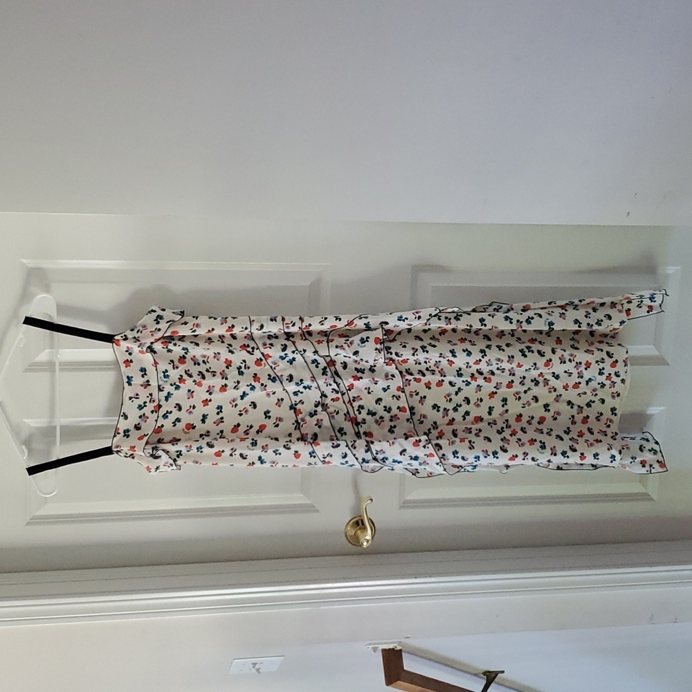 Jason Wu White Printed Dress Size 6